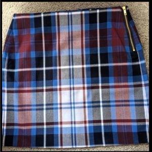 Tommy Hilfiger Preppy Tartan Plaid Skirt
